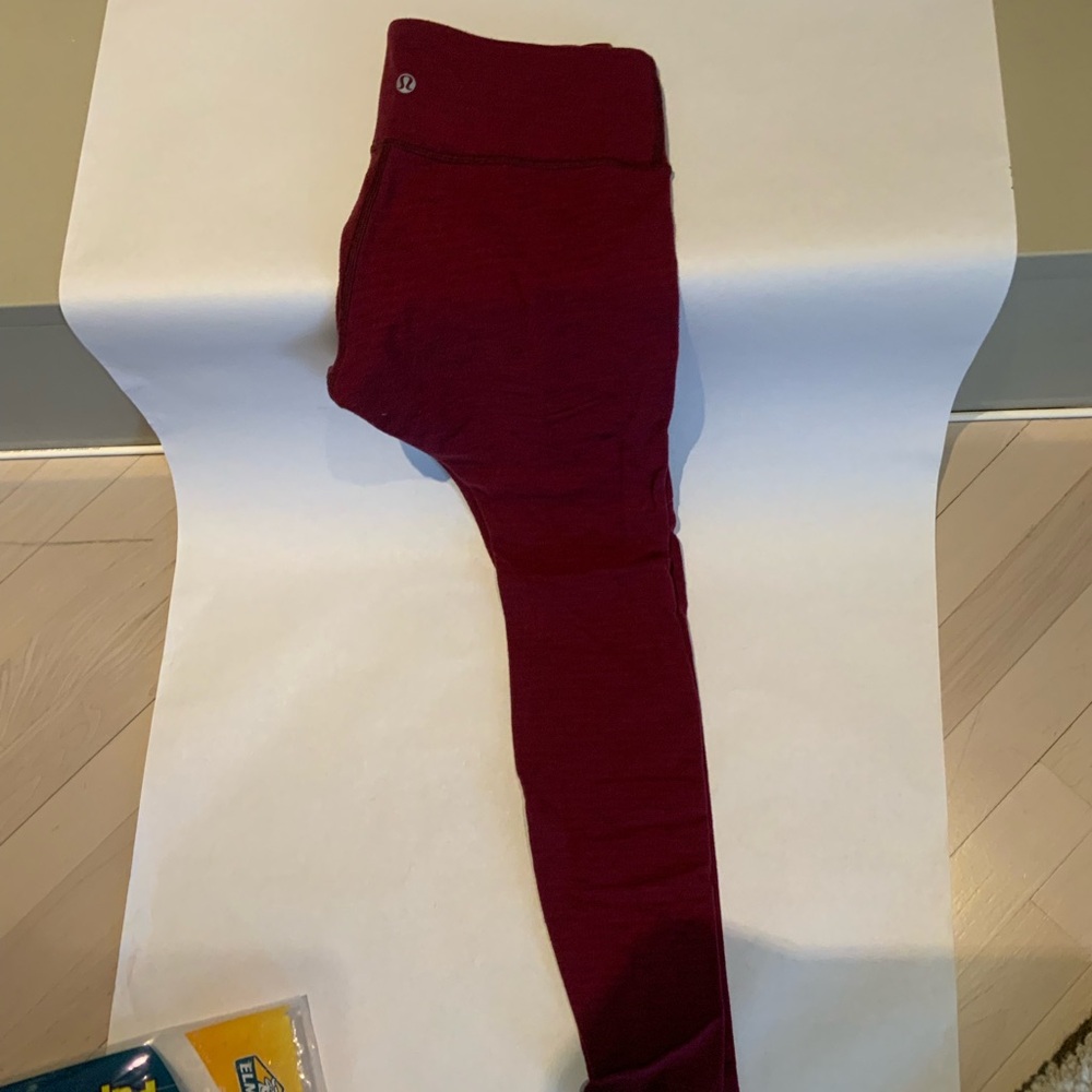 Lululemon Athletica Red leggings